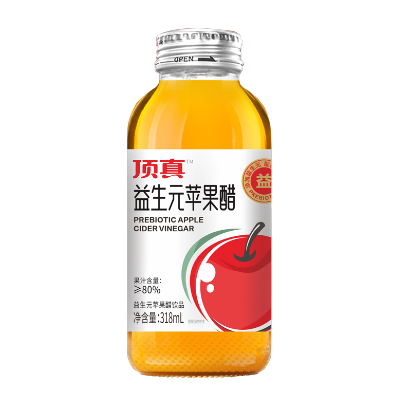 318毫升益生元蘋果醋飲品